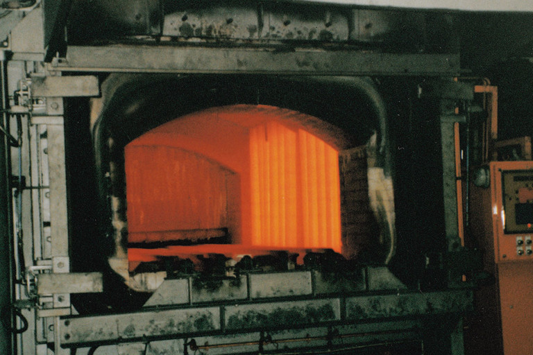 Reliability in heat  treatment plant
