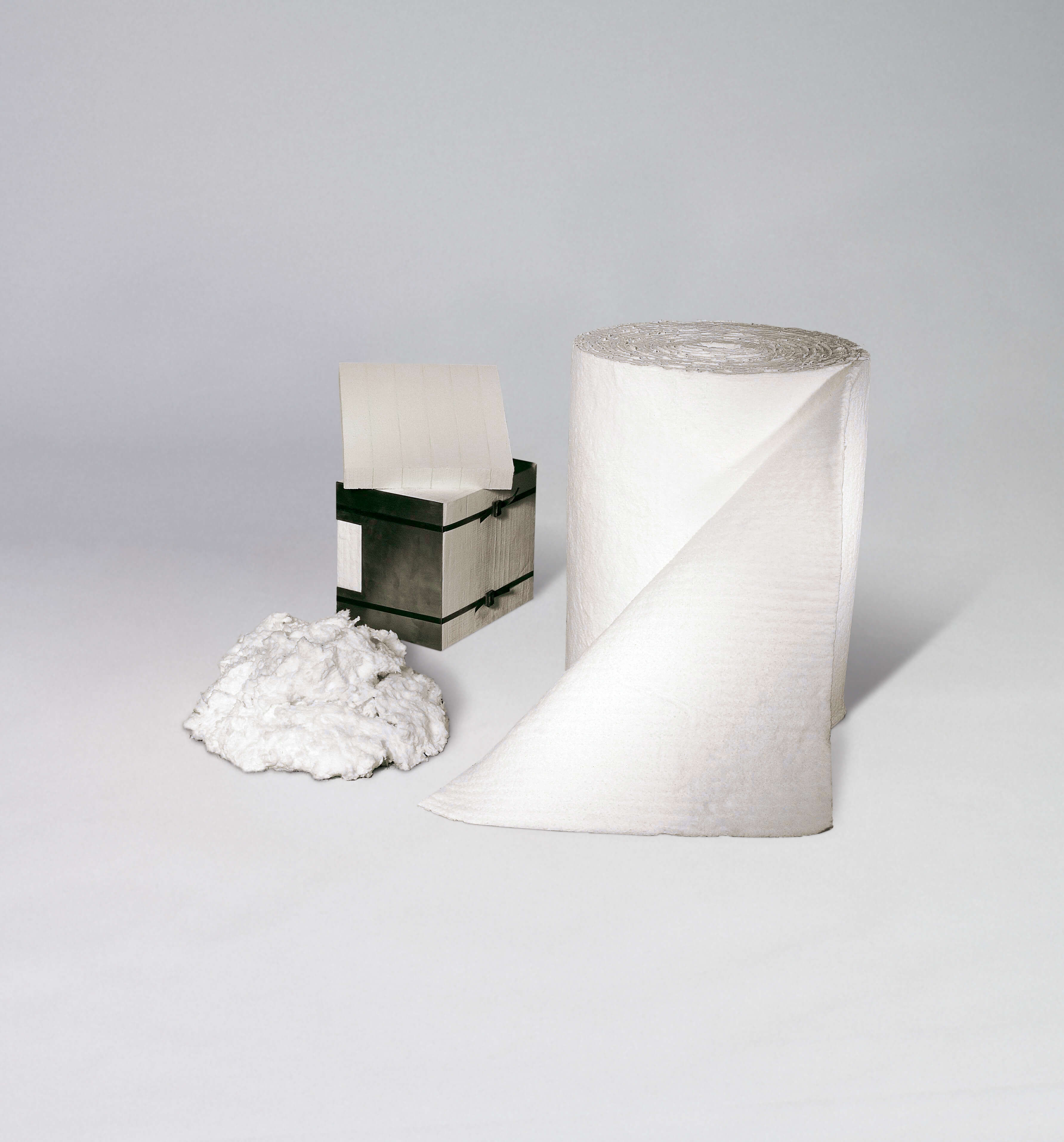 High-temperature insulation wool
